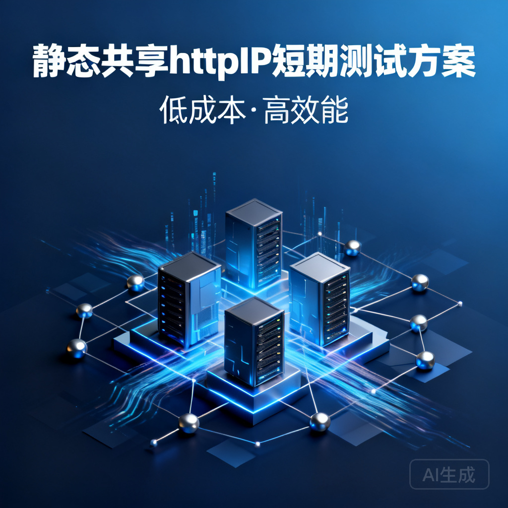 静态共享httpIP短期网页测试低成本方案 